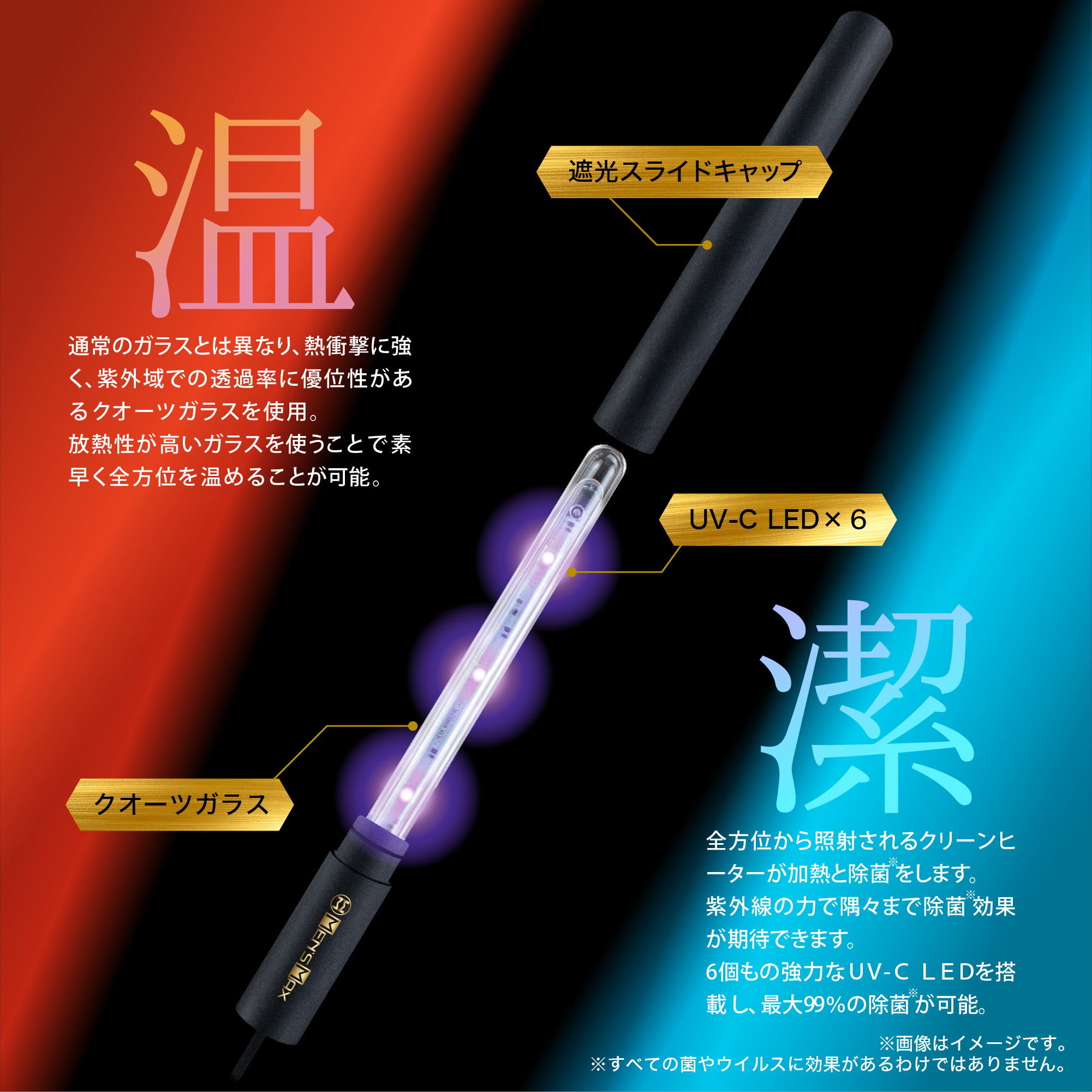 MEN'SMAX 360UV warmer Black 图片2