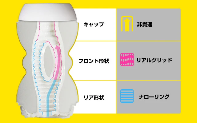 メンズマックスエアーのブラックと断面図